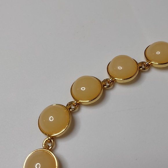 Metal And Plastic J Crew Necklace Adjustable 16 To 17 Inches Long - Picture 5 of 9